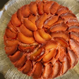 Plum Upside-Down Cake