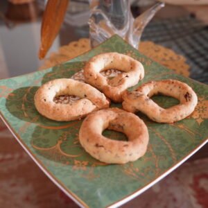 cookie rings with dates